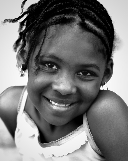 girl, african, portrait